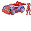 Immagine di Hasbro Marvel - Spidey e i suoi fantastici amici, veicolo Web-Crawler con tecnologia Glow Tech