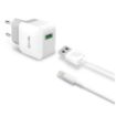 Immagine di TCUSBLIGHT - USB-A Wall Charger with USB-A to Lightning Cable 12W [TURBO]