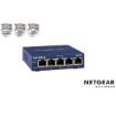 Immagine di NETGEAR GS105GE Switch Unmanaged 5 porte Gigabit, Garanzia a vita  e NBD