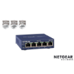 Immagine di NETGEAR GS105GE Switch Unmanaged 5 porte Gigabit, Garanzia a vita  e NBD