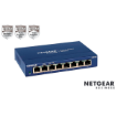 Immagine di NETGEAR GS108GE Switch Unmanaged 8 porte Gigabit,Garanzia a vita+NBD