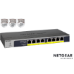 Immagine di NETGEAR GS108PP-100EUS Switch Unmanaged PoE a 8 porte con budget energetico 123W