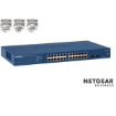 Immagine di NETGEAR GS724T- 400EUS - Smart Managed 24 porte 2SFP 1G