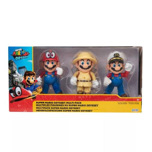 Immagine di Super Mario 4 Mario odyssey 3-pack