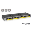 Immagine di NETGEAR GS116LP Switch Unmanaged 16 porte Gigabit PoE+ (budget 76W),Garanzia a vita+NBD