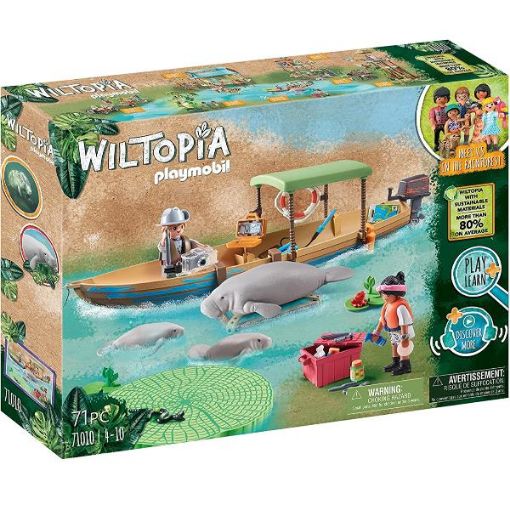 Immagine di Playmobil - Boat trip lamantini foresta amazzonica