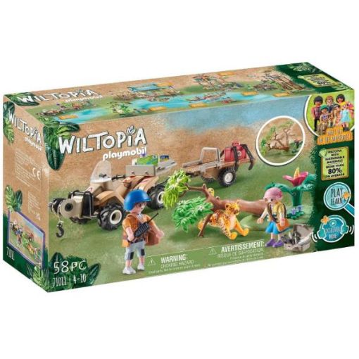 Immagine di Playmobil - quad soccorso animali amazzonia