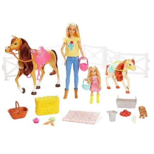 Immagine di Playset Ranch di Barbie e Chelsea