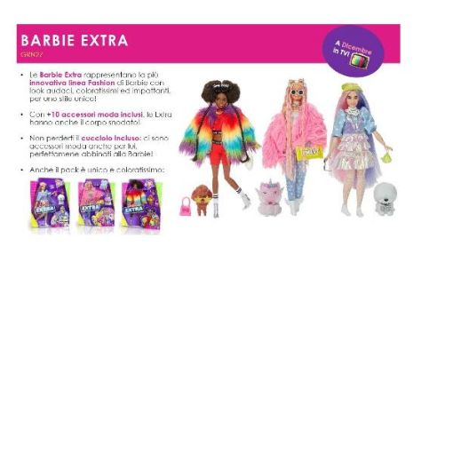 Immagine di Barbie Extra doll assortito