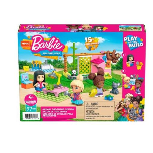 Immagine di Mega costruzioni Barbie centro cuccioli