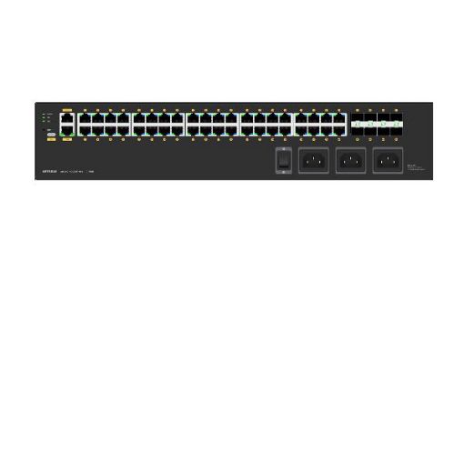 Immagine di NETGEAR GSM4248UX-100EUS AV Line M4250-40G8XF-PoE++ 40x1G Ultra90 PoE++ 802.3bt 2,880W and 8xSFP+ Managed Switch