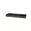 Immagine di GS316P-100EUS - Netgear Switch Unmanaged Gigabit Ethernet (10/100/1000) Nero POE