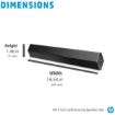 Immagine di Soundbar per conferenze HP Z G3 (per monitor serie Z G3)