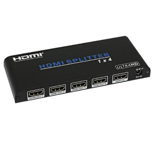 Immagine di Splitter HDMI 2.0, 4 OUT - 1 IN, compatibile con segnale 3D