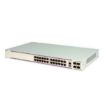 Immagine di OS2360-U24X fixed 1RU chassis 24x100/1000Base-FX SFP, 2xSFP (1G) uplink ports, 2x1G/10G SFP+ uplink ports, 2x1G uplink or 10G VFL st acking ports. Includes Italy power cord, guides