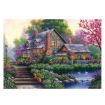 Immagine di Romantica casa di campo Ravensburger Puzzle - Fantasy - 1000 pezzi