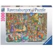 Immagine di Mezzanotte in Biblioteca Ravensburger Puzzle - 1000 pezzi