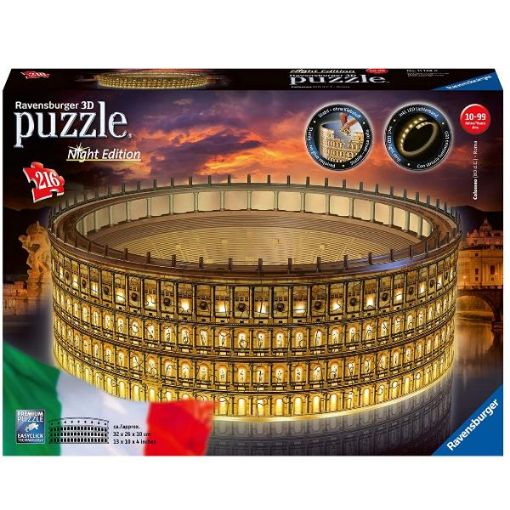 Immagine di Colosseo Night Edition Ravensburger - Puzzle 3D