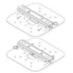 Immagine di AP-MNT-MP10-E OmniAccess AP-MNT-MP10-E Campus AP mount bracket kit (10-pack) type E: wall-box