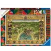 Immagine di Hogwarts Karte Mappa - 1500pz