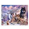 Immagine di Lupi nella neve puzzle 2000 pz