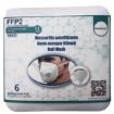 Immagine di RESPIRATORE FFP2 - 6 PEZZI - CE0598 - PACK PROTETTIVO