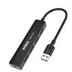 Immagine di HUB 4 PORTE USB 3.0 BLACK