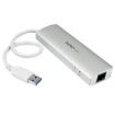 Immagine di Hub USB 3.0 a 3 porte NIC Gbe