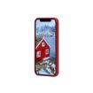 Immagine di Greenland - Custodia in Plastica Riciclata per iPhone 12/12 Pro - Rosso Lampone