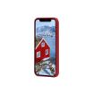 Immagine di Greenland - Custodia in Plastica Riciclata per iPhone 12/12 Pro - Rosso Lampone