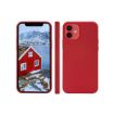 Immagine di Greenland - Custodia in Plastica Riciclata per iPhone 12/12 Pro - Rosso Lampone