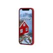 Immagine di Greenland - Custodia in Plastica Riciclata per iPhone 12 mini - Rosso Lampone