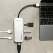 Immagine di Nucleum Apple Macbook USB-C hub: USB 3.0, HDMI, SD/MicroSD type-c