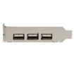 Immagine di Scheda USB PCIe a 4 porte LP