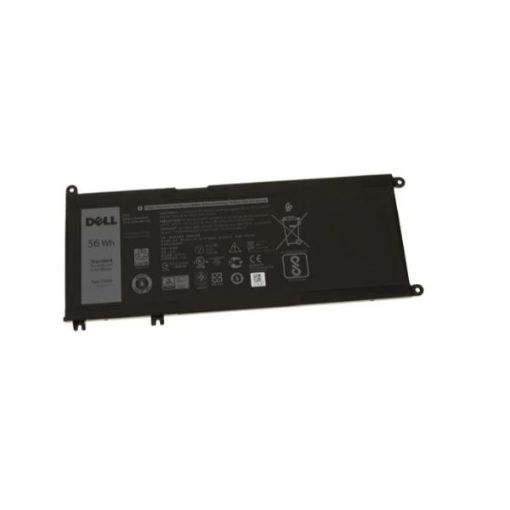 Immagine di Dell 4-cell 56 Wh Lithium Ion Replacement Battery for Select Laptops