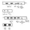 Immagine di Tecnoware - HUB USB-C 13 in 1