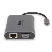 Immagine di HDKC-PD400V  USB-C PD 85W + 3USB+HDMI+VGA+LAN