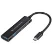 Immagine di HUB 4-PORTE USB 3.0 - 2x USB-C + 2x USB-A in Alluminio