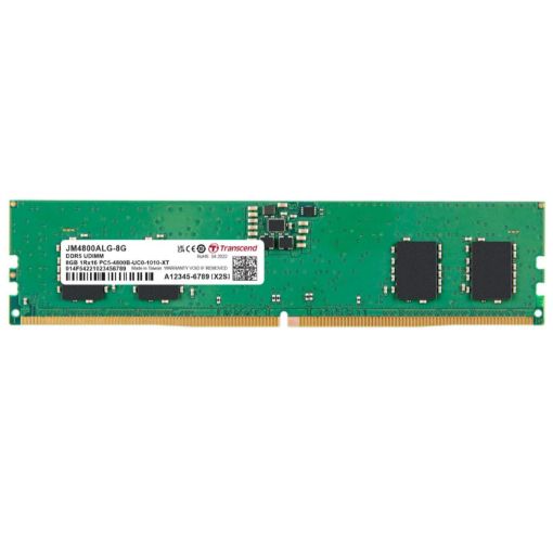 Immagine di 8GB JM DDR5 4800 U-DIMM 1Rx16 1Gx16 CL40 1.1V