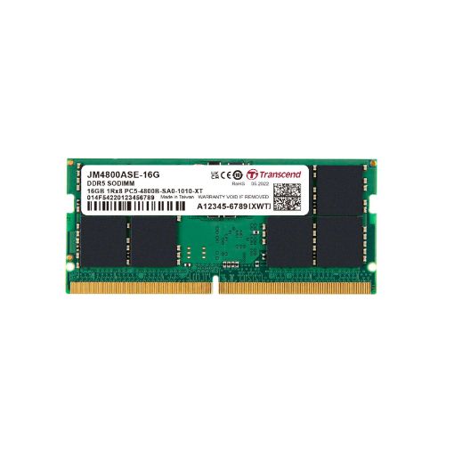 Immagine di 16GB JM DDR5 4800 SO-DIMM 1Rx8 2Gx8 CL40 1.1V