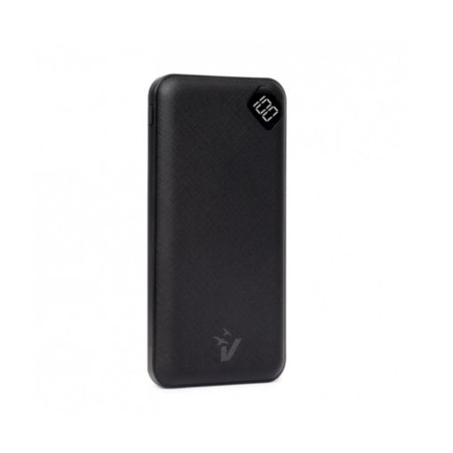 Immagine di Powerbank VPB-P10BK con schermo LCD 10000 mAh USB e Type C QuickCharge 3.0 Nero