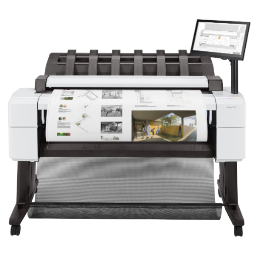 Immagine di Stampante multifunzione HP DesignJet PostScript T2600 da 36''