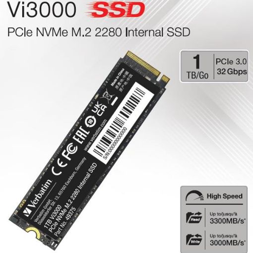 Immagine di Vi3000 Internal PCIe NVMe M.2 SSD 1TB