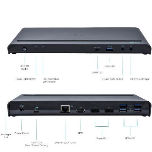 Immagine di USB-C/USB3 3X 4K HDMI LAN 5XUSB3.0