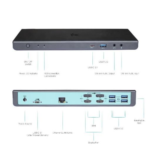 Immagine di USB3.0/USB-C/THUND3 2XDISP+PW85W IT