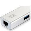 Immagine di LEVELONE USB-0504 - ADATTATORE DI RETE USB-C GIGABIT+ HUB 3-PORTE USB 3.0