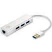 Immagine di LEVELONE USB-0503 - ADATTATORE DI RETE USB GIGABIT+ HUB 3-PORTE USB 3.0