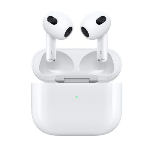 Immagine di AirPods (terza generazione) con custodia di ricarica Lightning