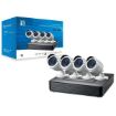 Immagine di LEVELONE DSK-4001 - KIT VIDEOSORVEGLIANZA 4-CANALI (DVR + 4 TELECAMERE)