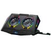 Immagine di SUPPORTO DI RAFFREDDAMENTO NOTEBOOK A 2 VENTOLE - GAMING